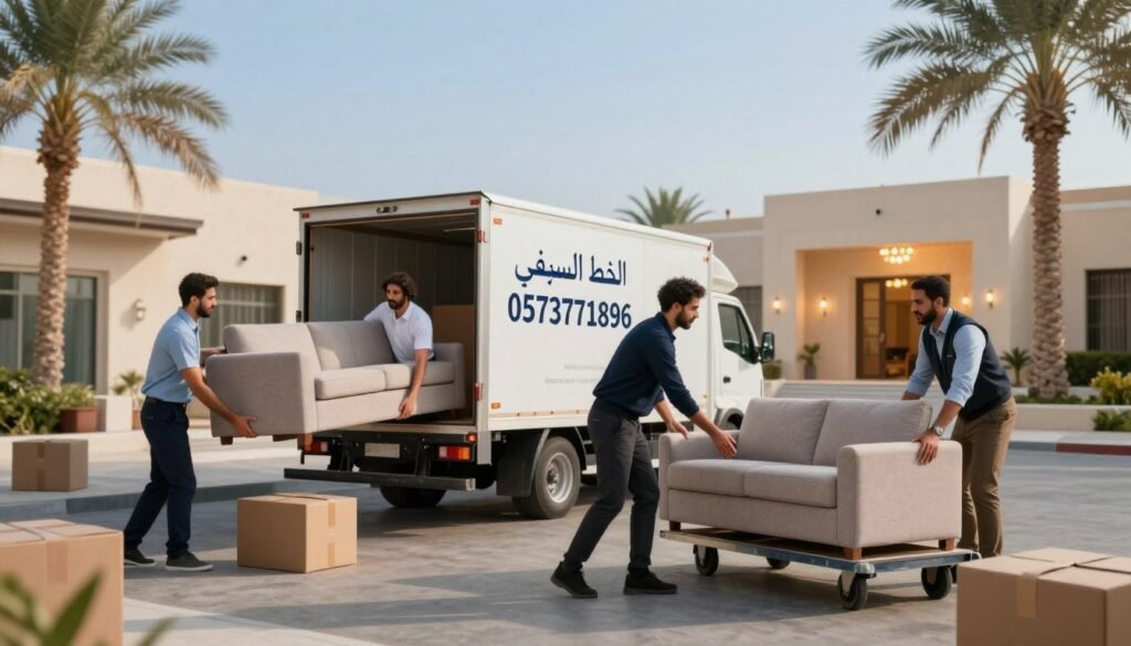 الخط السريع لنقل العفش 0573771896