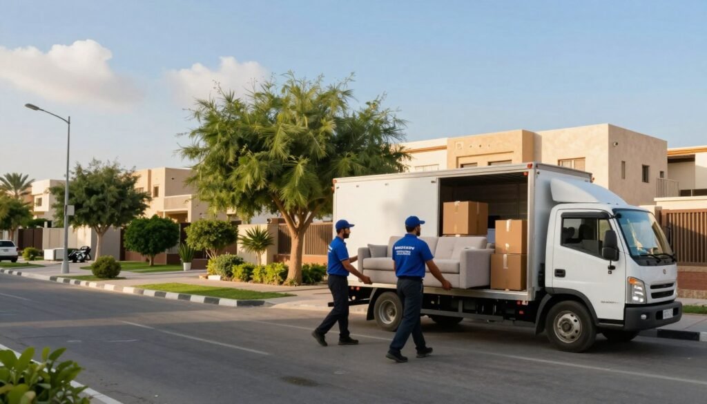 خدمة نقل عفش موثوقة في حي الرحمانية