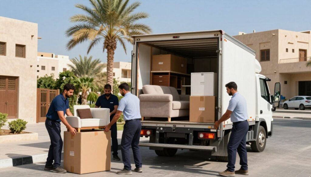 خطوات عملية نقل العفش مع شركة الخط السريع