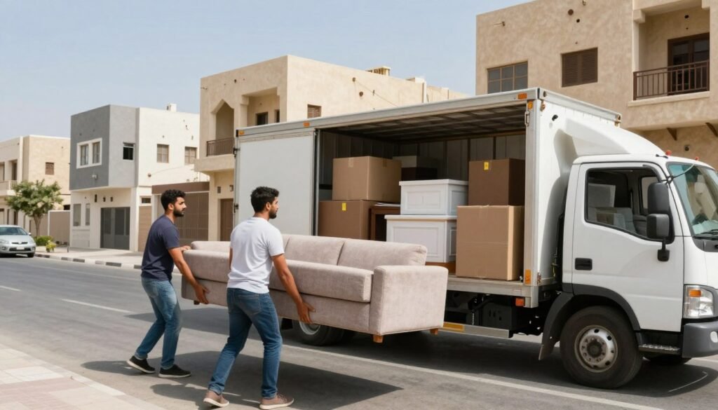 نقل أثاث حي الرحمانية والعارض الرياض