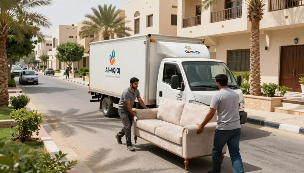 نقل أثاث حي العقيق الرياض