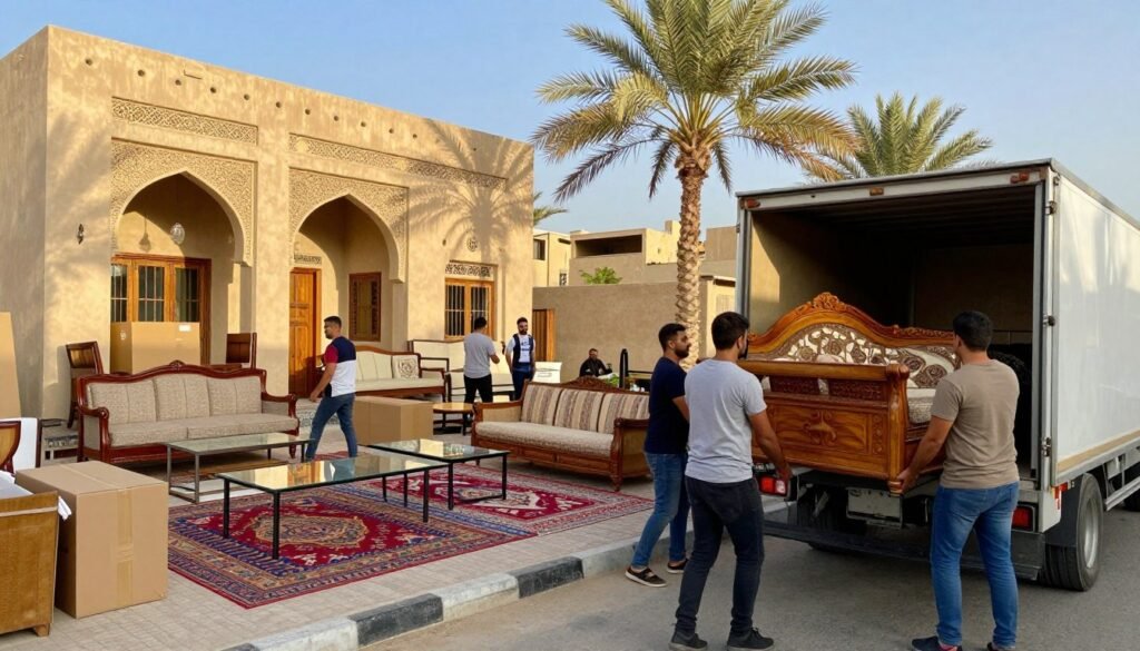 نقل أثاث حي القيروان الرياض