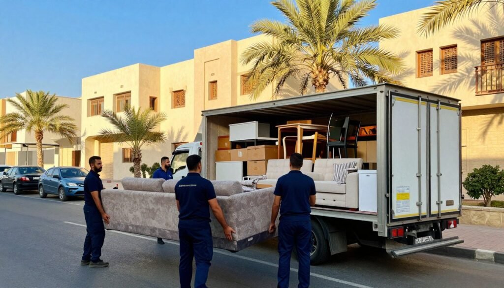 نقل أثاث حي المونسية وإشبيلية الرياض