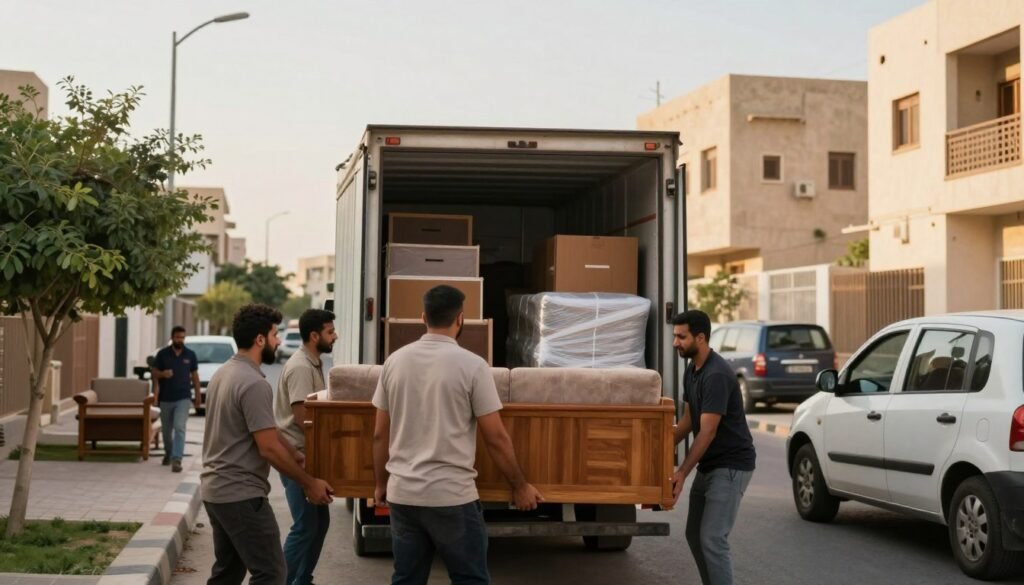 نقل أثاث حي النرجس والصحافة الرياض