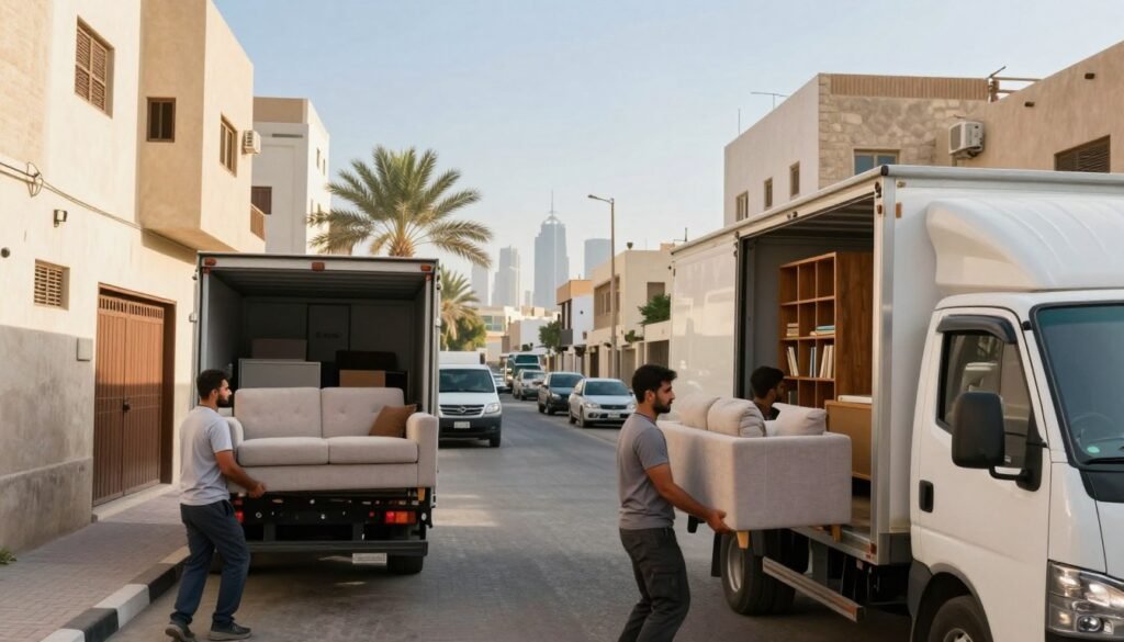نقل أثاث حي اليرموك والشهداء الرياض