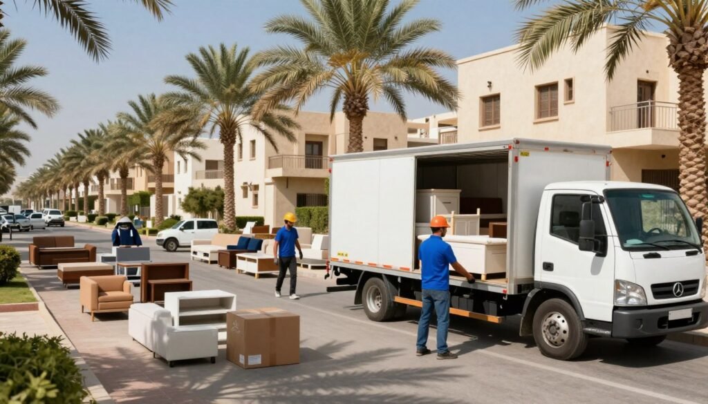 نقل عفش حي إشبيلية الرياض ونقل أثاث حي اليرموك الرياض
