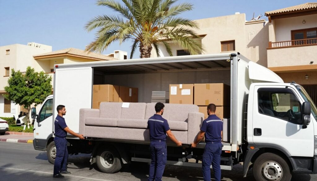 نقل عفش حي إشبيلية الرياض ونقل أثاث حي اليرموك الرياض