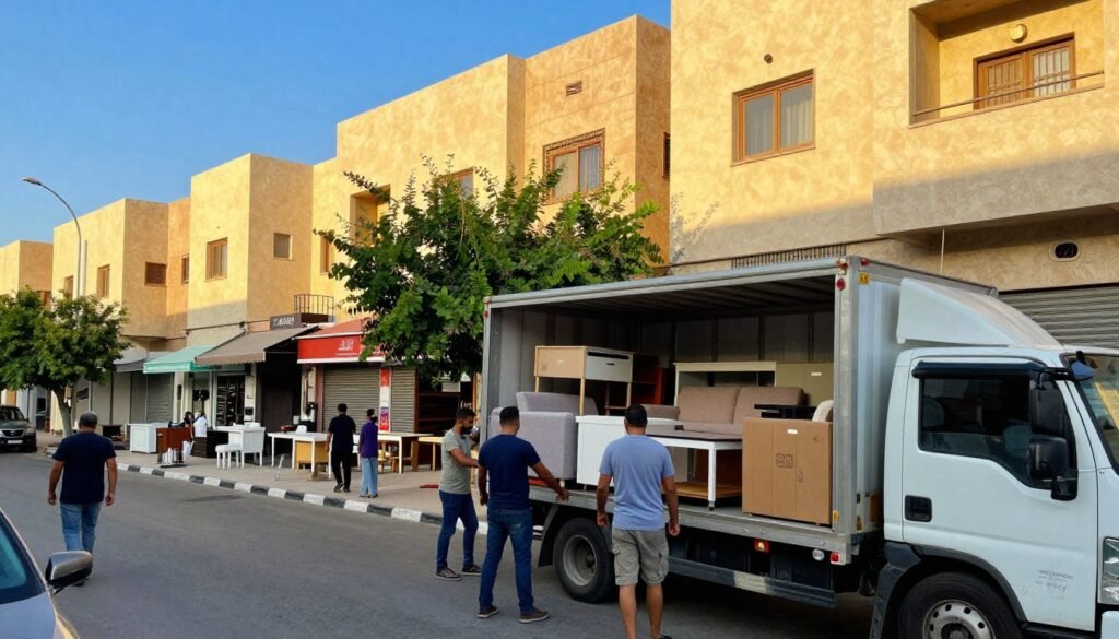 نقل عفش حي الربيع الرياض