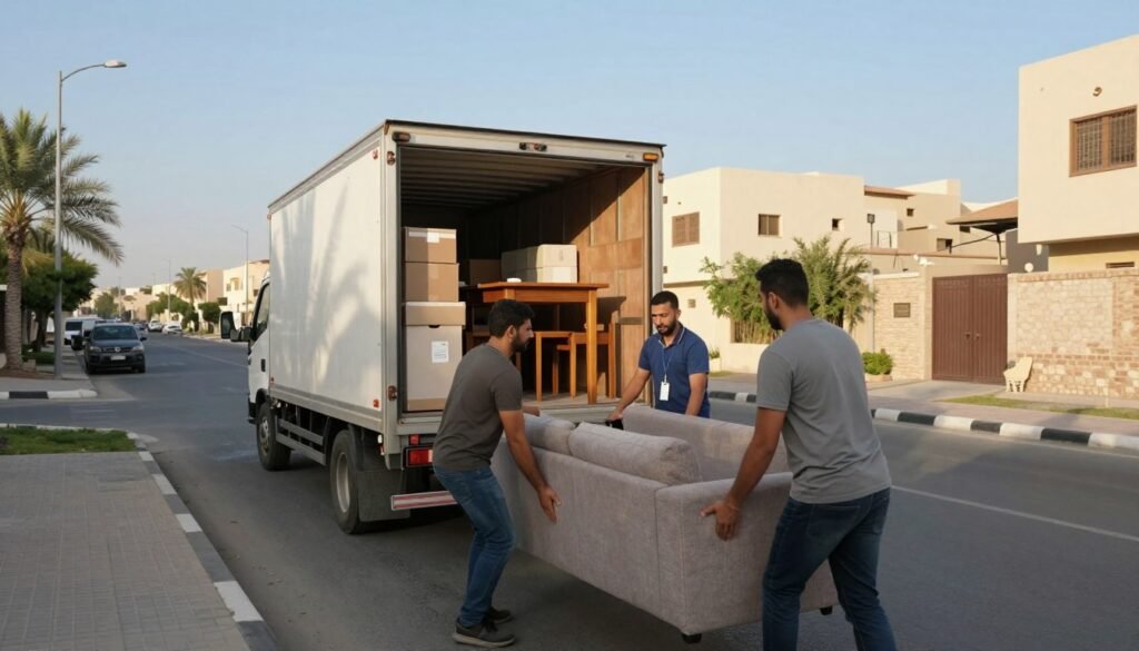 نقل عفش حي الربيع الرياض