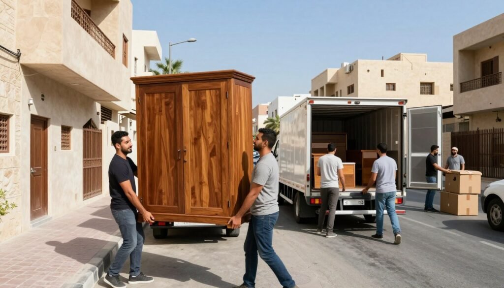 نقل عفش حي الربيع الرياض