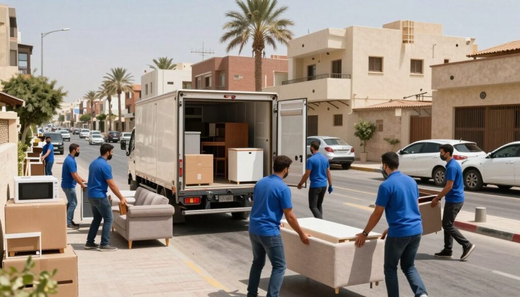 نقل عفش حي الشهداء الرياض