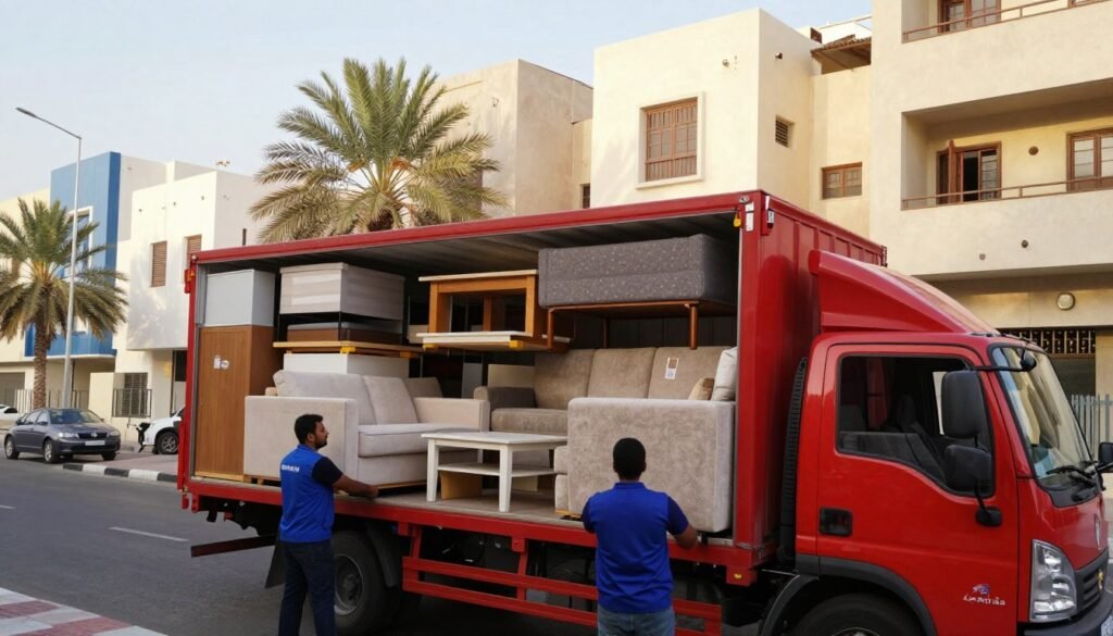 نقل عفش حي العارض الرياض