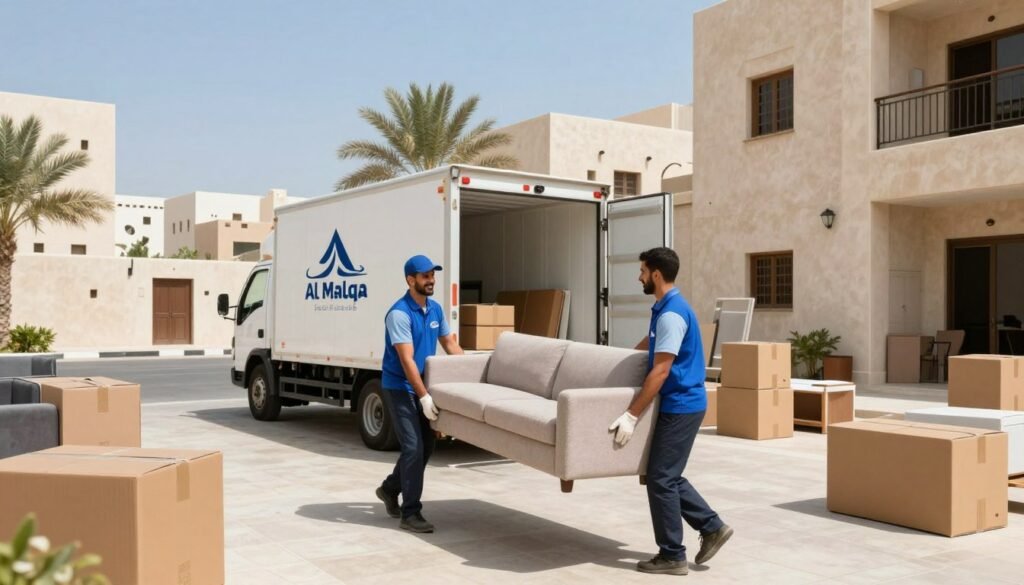 نقل عفش حي الملقا الرياض
