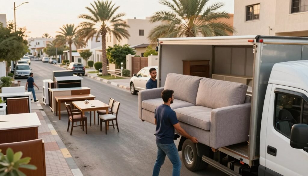 نقل عفش وأثاث في أحياء شرق الرياض